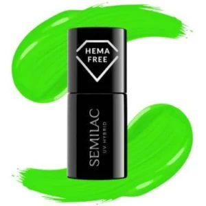 447 Semilac Lakier hybrydowy Loco Lime 7ml